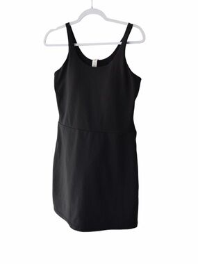 Elle Sport Small Athleisure Active Tank Dress with Shorts Pickleball Tennis Gym